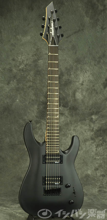 Jackson / JS22-7 Dinky Satin Black – GuitarQuest イシバシ楽器が