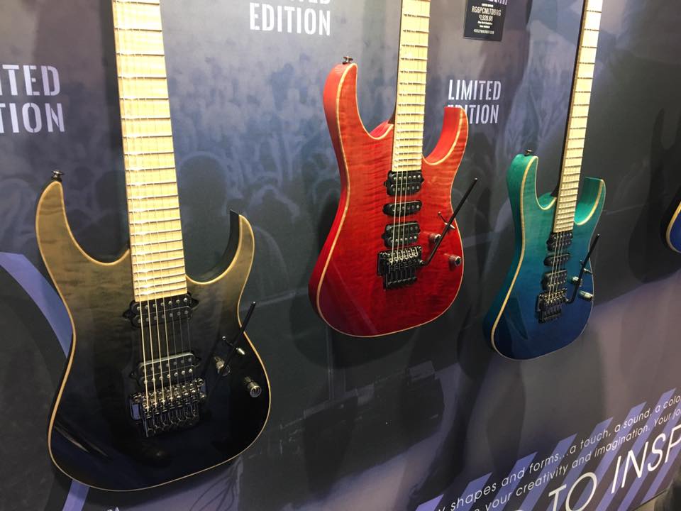 NAMM 2017現地レポート】Ibanez ブースより Vol:1 – GuitarQuest