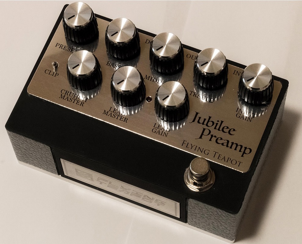 FLYING TEAPOTからペダルプリアンプ｢Jubilee Preamp｣発表