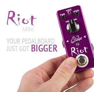 Suhrからマイクロサイズのディストーションペダル｢Riot MINI｣発表！ – GuitarQuest イシバシ楽器が送る楽器情報サイト