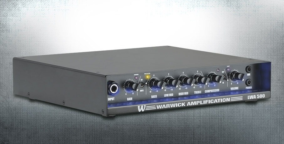 Warwickから500W出力のベースアンプヘッド｢LWA 500 BK｣発表 ...