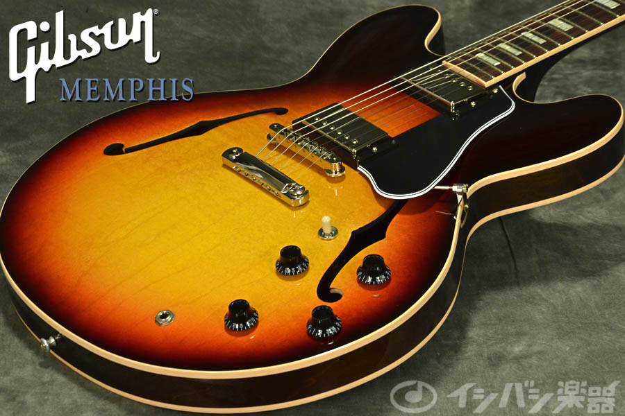 Gibson Memphis / ES-335 2015 Sunset Burst – GuitarQuest イシバシ 