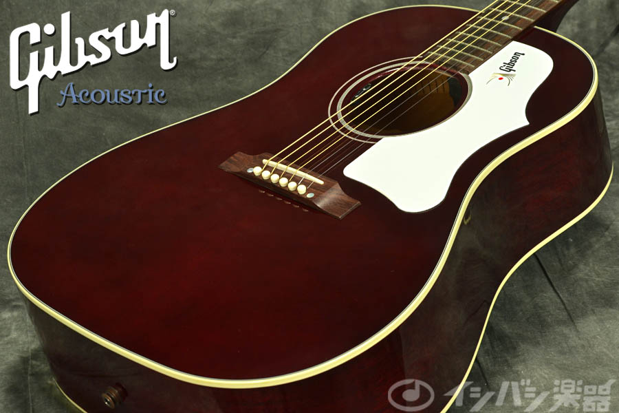 Gibson Early 1960s J-45 Wine Red-silversky-lifesciences.com