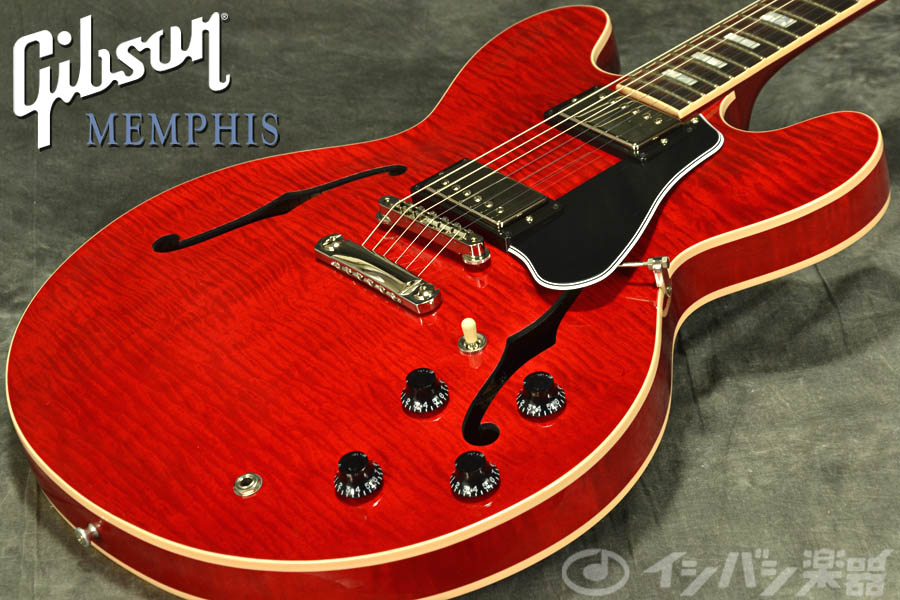 Gibson Memphis / ES-335 2015モデル Figurad Top Cherry