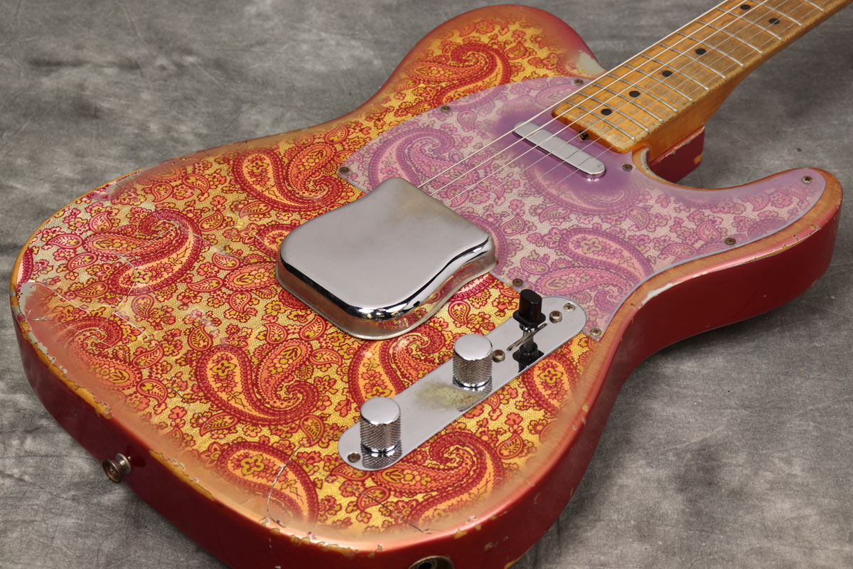 Vintage File 21 Fender 1968年製 Telecaster Paisley Red サイケデリック ジェネレーション Guitarquest イシバシ楽器が送る楽器情報サイト Guitarquest はイシバシ楽器楽器情報サイトです ショッピングサイトでは出来ない高画質写真でスタッフおすすめの楽器を