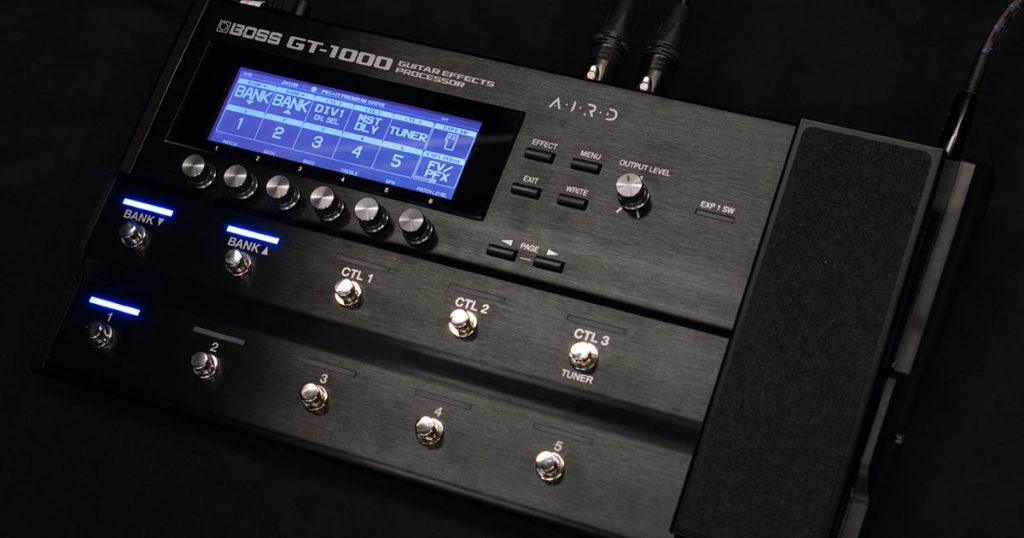 BOSS GT-1000 Guitar Effects Processor徹底解説！第一弾！ – GuitarQuest  イシバシ楽器が送る楽器情報サイト