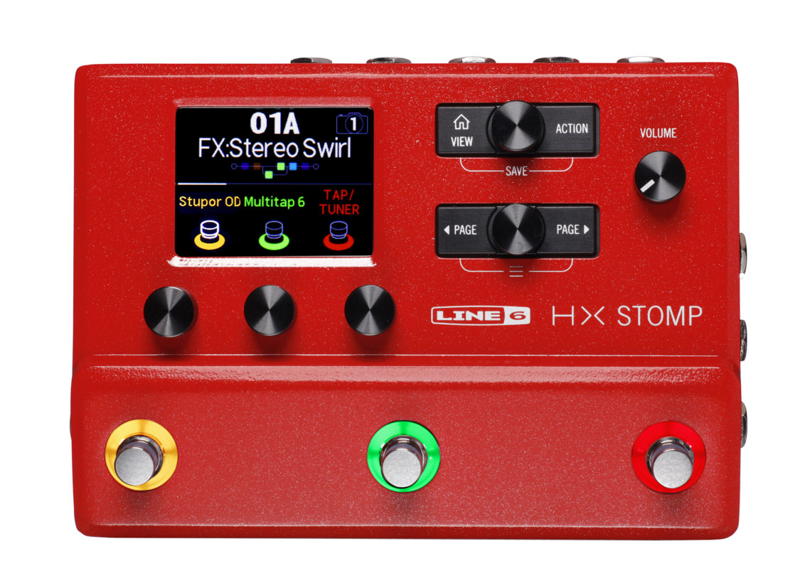 LINE6 限定品 HX STOMP REDが11/15発売！ – GuitarQuest イシバシ楽器 