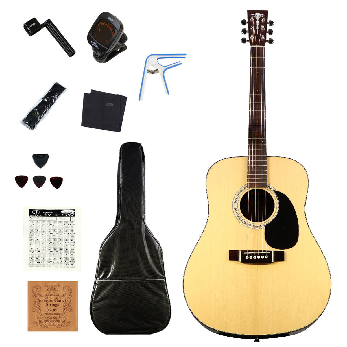 アコースティックギター（HD-45S ANA） 初心者セット - 通販 - csa