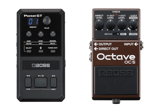 BOSS から2つの新製品 Pocket-GTとOC-5が新登場！！ – GuitarQuest 