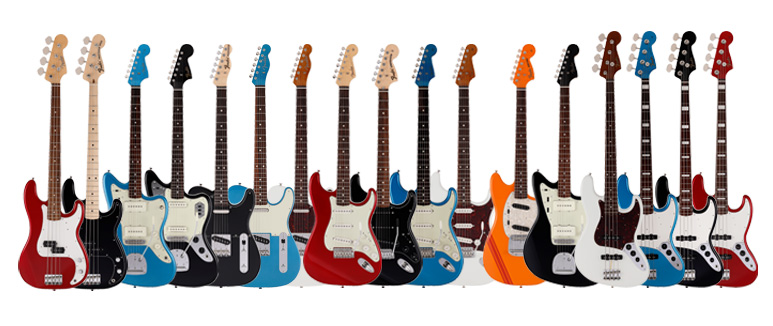 Fender 2021 Collection Made in Japan Traditional 17製品が登場