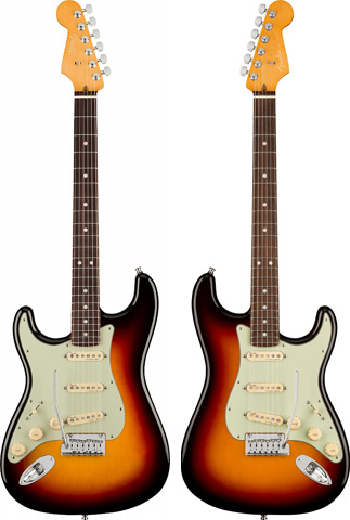 レフティーストラトキャスター右利き用改造サイケデリックジミ  