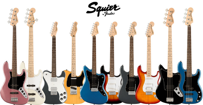 Squierより Affinityシリーズ 新製品が発売！！ – GuitarQuest 