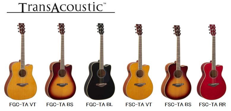 新商品】YAMAHA トランスアコースティックギター FGC/FSC-TA ＜2/19