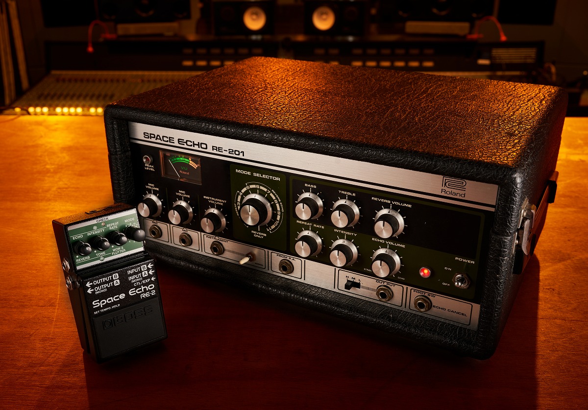 BOSS RE-2 / RE-202 Space Echo – GuitarQuest イシバシ楽器が送る楽器