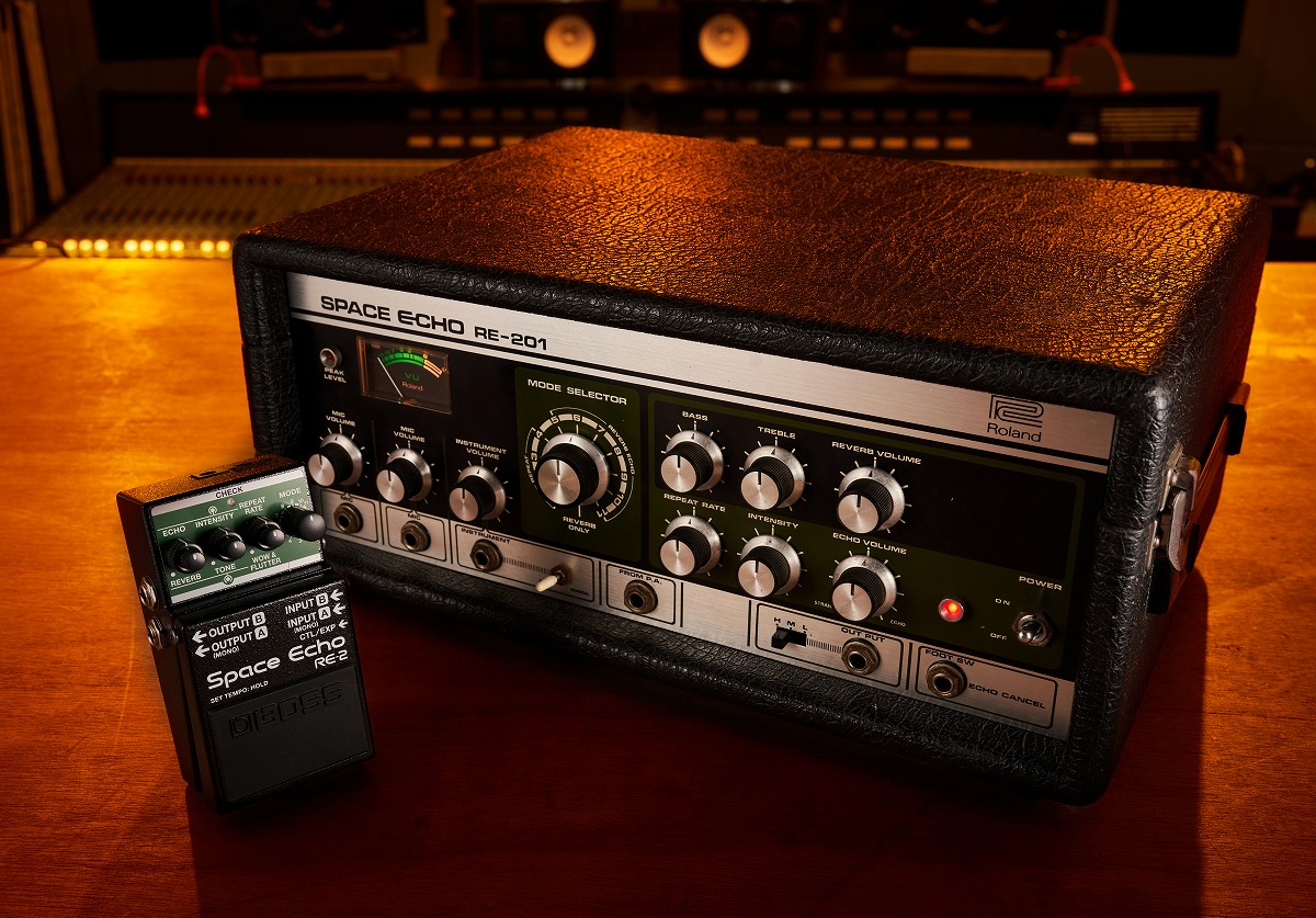 BOSS RE-2 / RE-202 Space Echo – GuitarQuest イシバシ楽器が送る楽器情報サイト