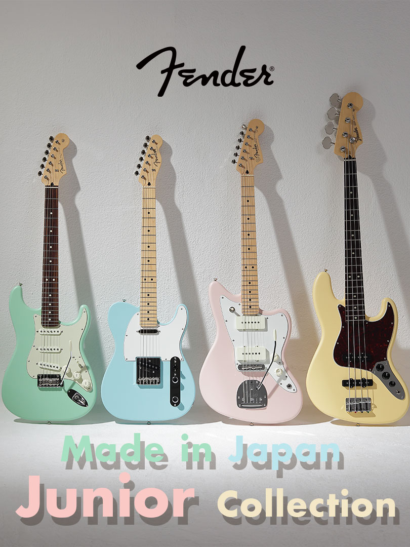 一番安い4月購入品 Fender Junior Collection Stratocaster Daphne Blue フェンダー