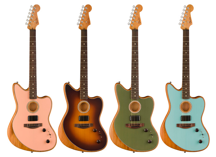 アコスタソニック　Fender メキシコエレキギター