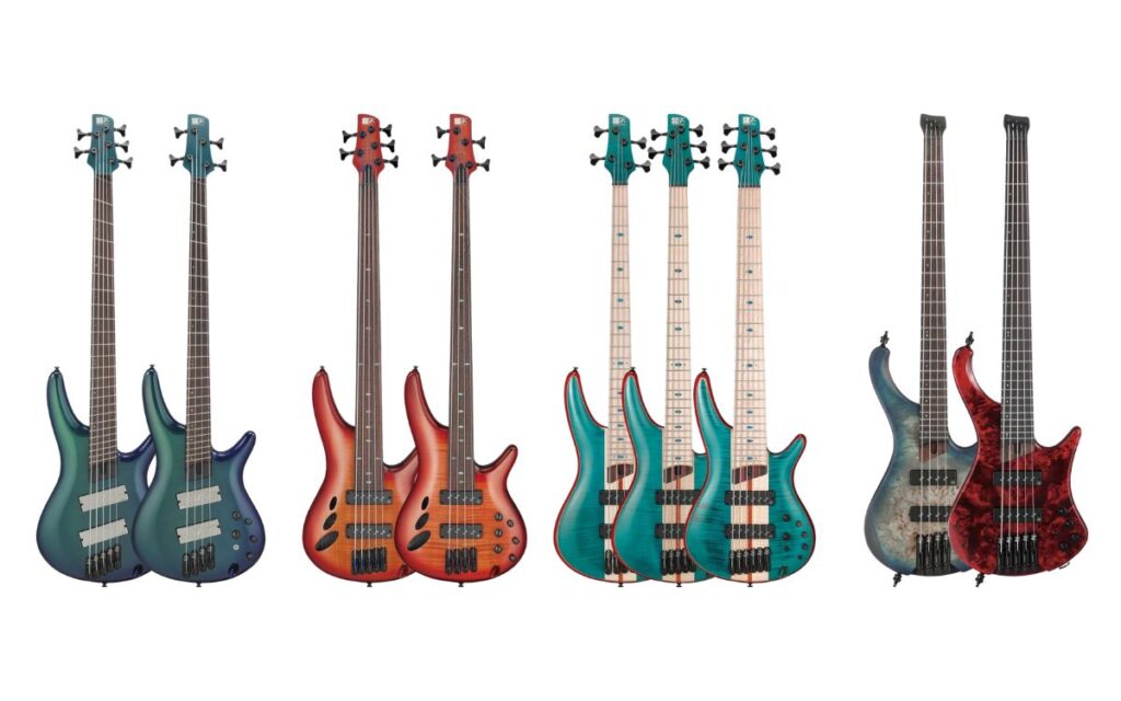 Ibanez、2024年のエレキベース新製品9機種発表 – GuitarQuest - ギター