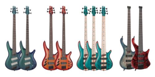 Ibanez、2024年のエレキベース新製品9機種発表 – GuitarQuest イシバシ  