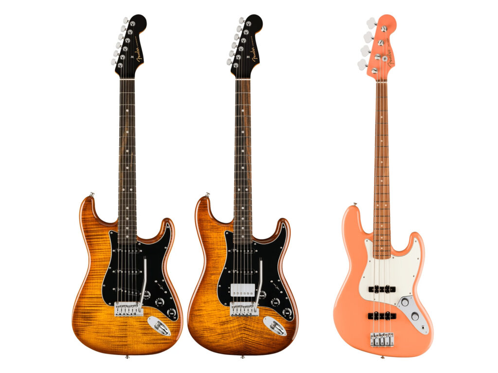 Fenderより、American Ultraストラトキャスター、Playerジャズベースの ...