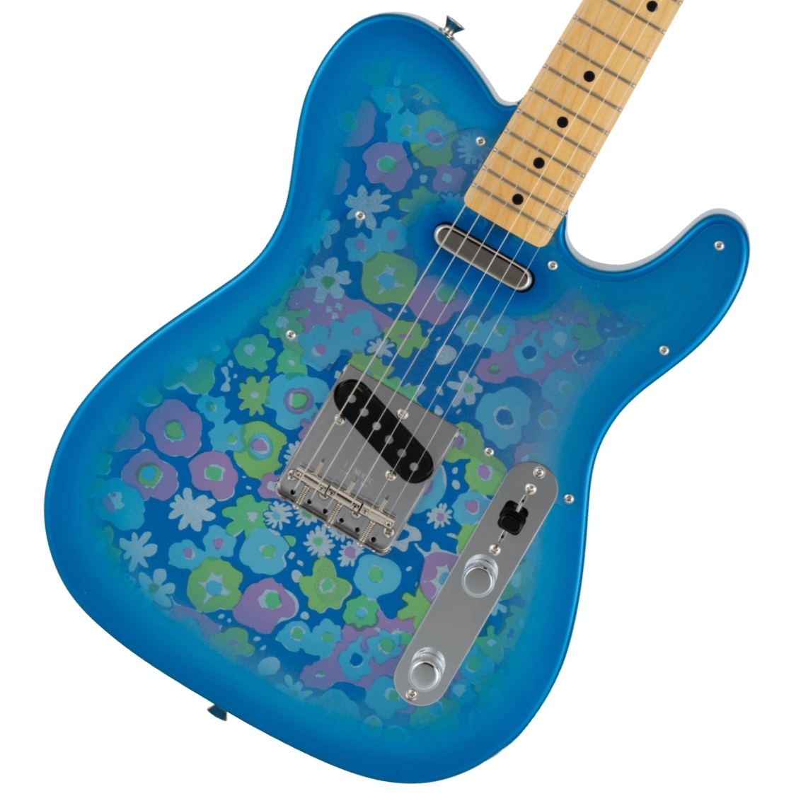 フェンダーから日本製2025年限定モデル「Blue Flower ストラト