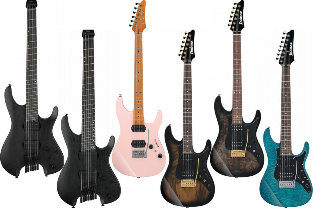 Ibanez エレキギター Ibanezエレキギター新製品、6モデル発売 – GuitarQuest イシバシ楽器が